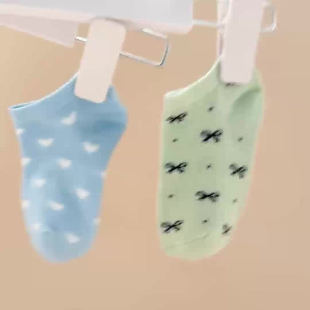 Girls' Bowknot Ankle Socks - 10/20-Pair Options
