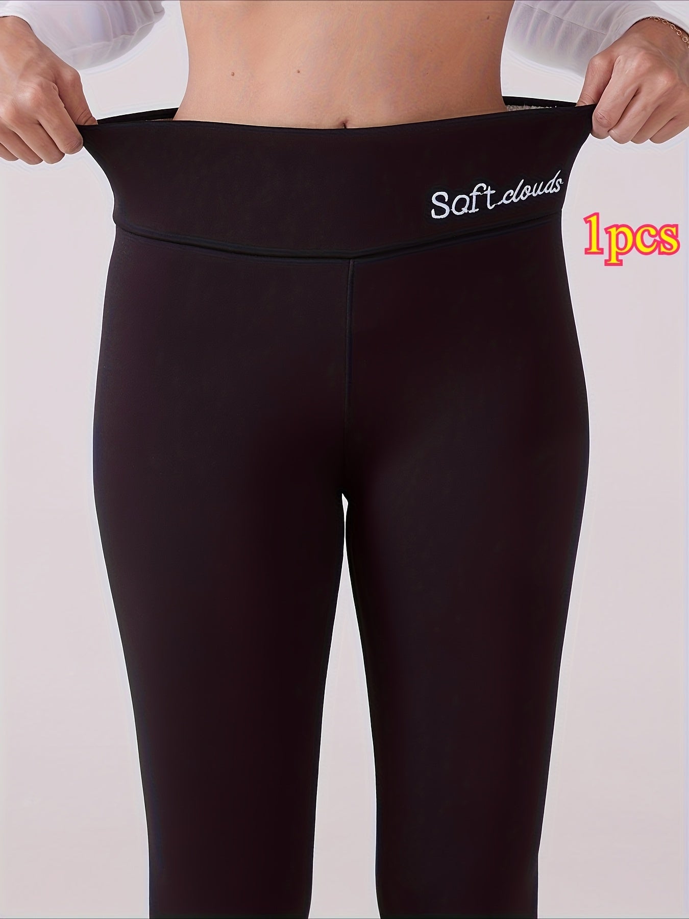 High-Waisted Leggings for Women, Perfect for Everyday Winter Use - Cold Weather Leggings That Can Be Machine Washed, in Navy Blue - Stylish for Both Casual And Formal Occasions, Slim Fit, Ideal For, Leisure, And Daily, Versatile Leggings
