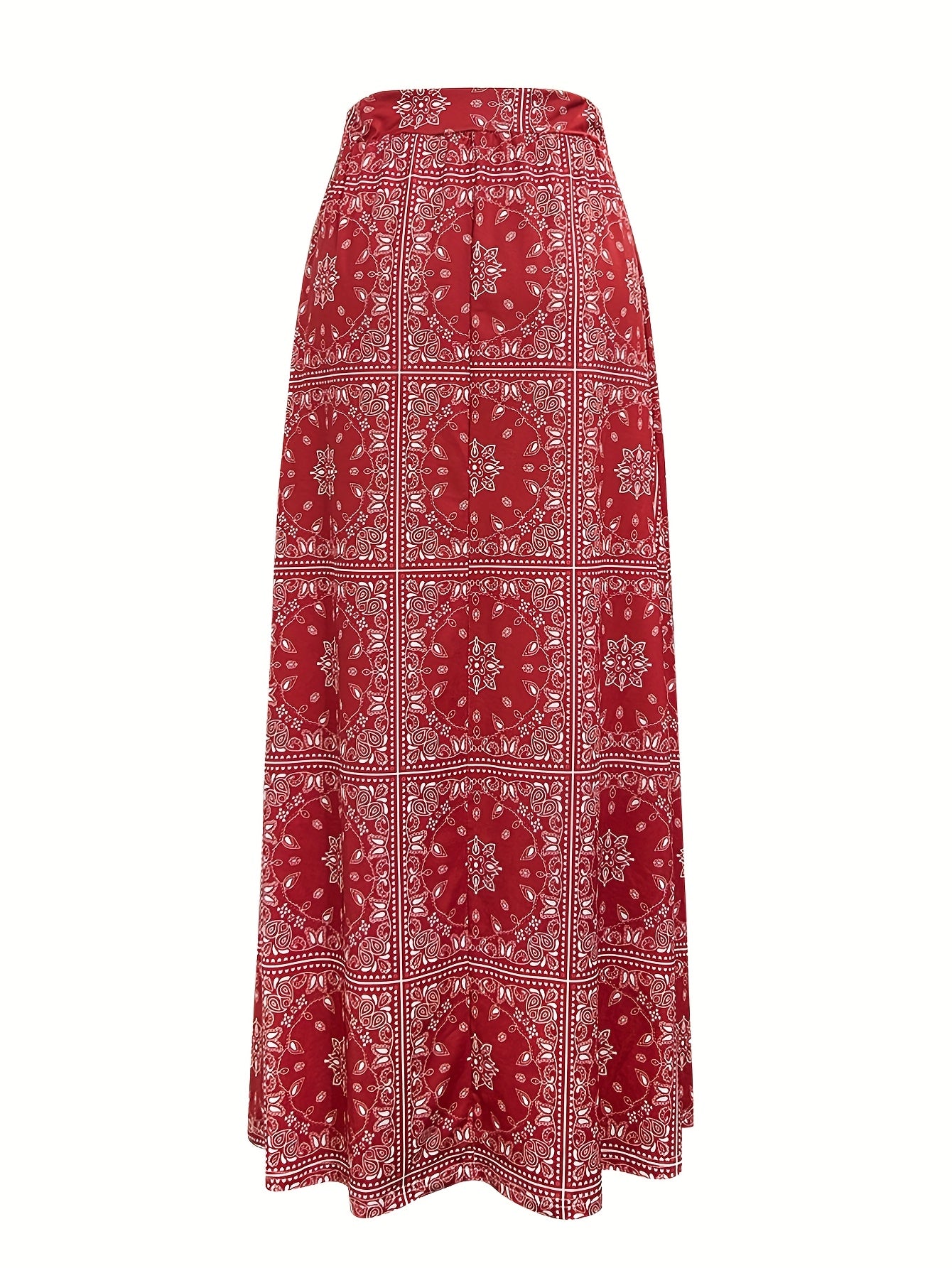 Summer New Fashionable Casual Ethnic Style Printed Women'S Skirt