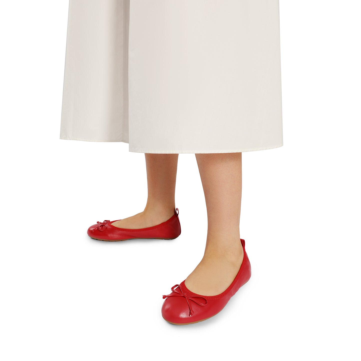 Women's Flats, Bowknot Ballet Flats For Women, Foldable Round Toe Soft Comfort Light Weight Slip-On Dress Shoes Gift For Mom Women