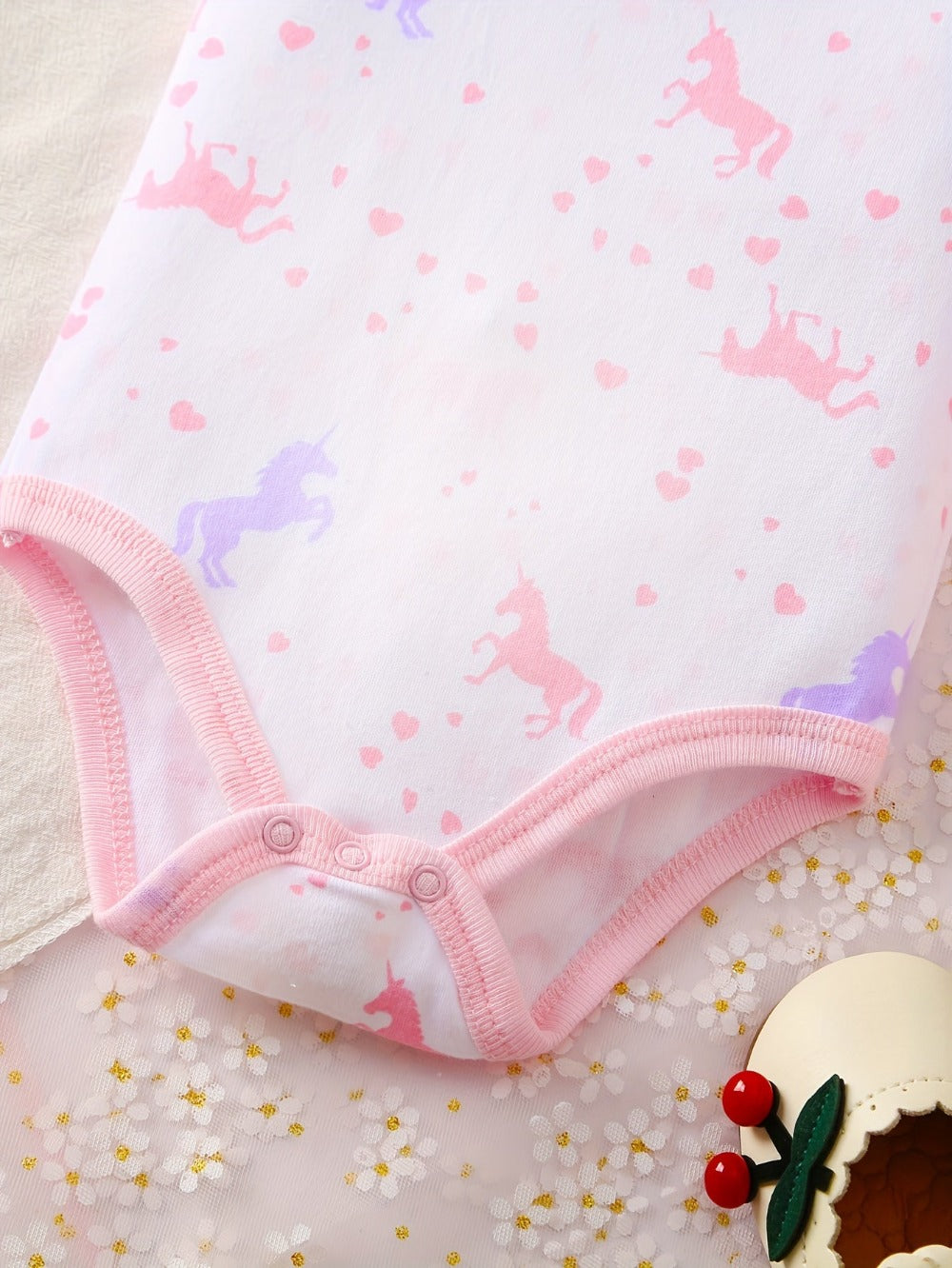 Baby Casual Bodysuit - Short Sleeve Summer
