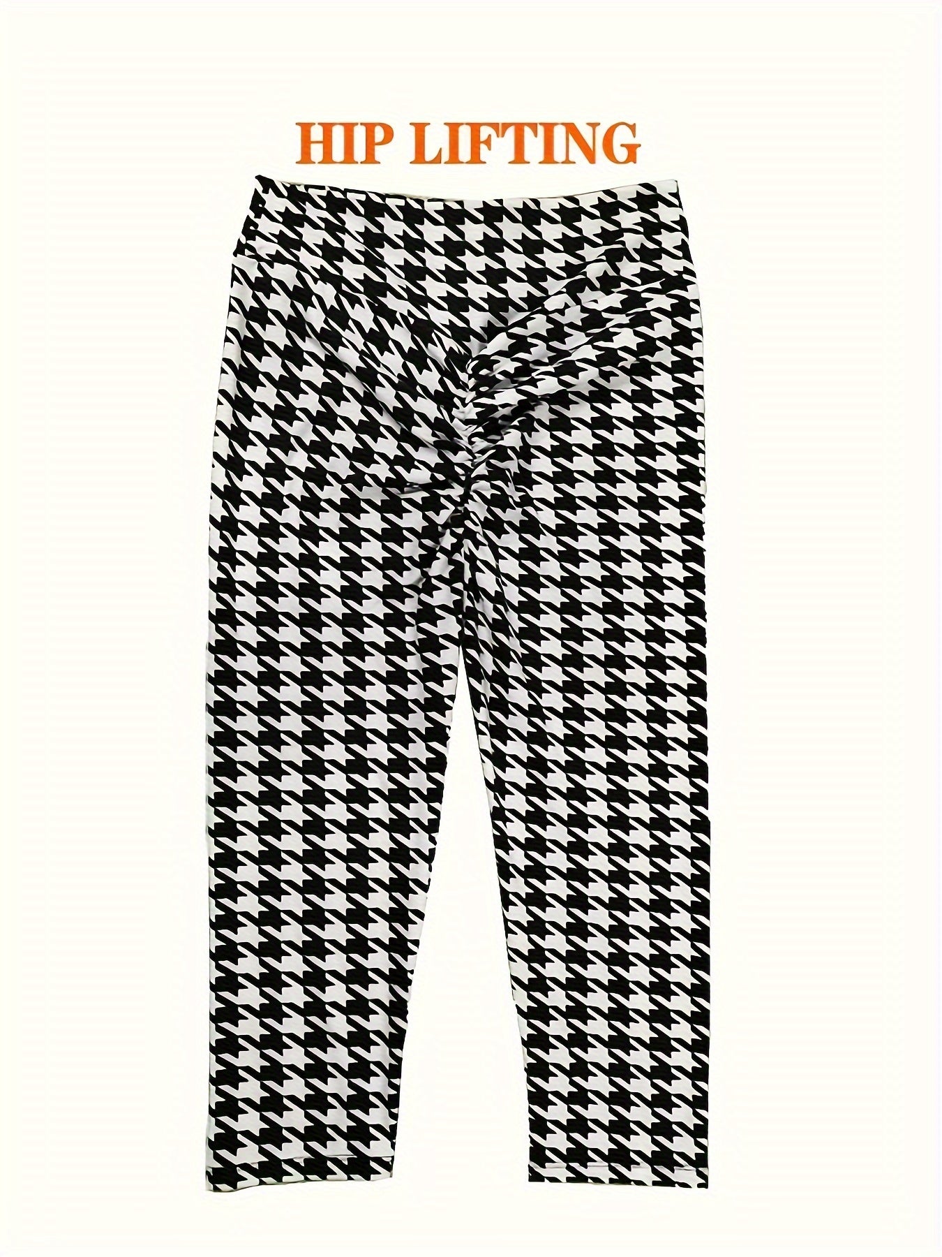 Women's High-Waisted Capri Leggings - Smooth Polyester Blend with Spandex, High Stretch, Three Quarter Length | Perfect for Yoga, Sports, Workout | Super Soft, Elastic Waistband, No Sheer