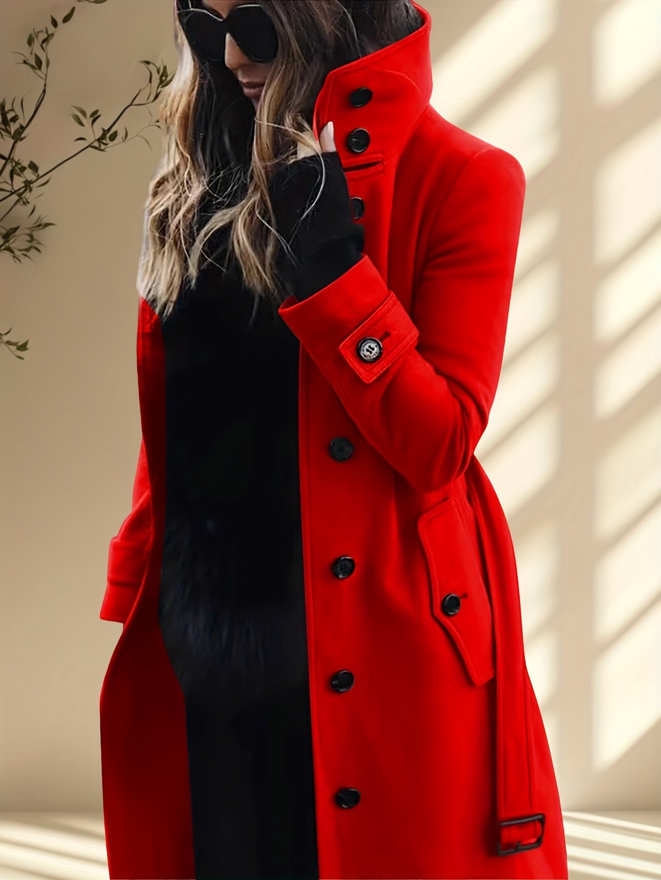 Casual Windbreakers for Women Jackets Warm Apparel for Women New Slim Fit Coats - product view 5