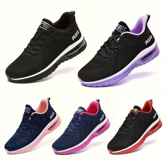 Women's Running Shoes, Women's Walking Shoes, Lightweight Women's Sneakers, Air Cushion Tennis Shoes, Fitness Sports