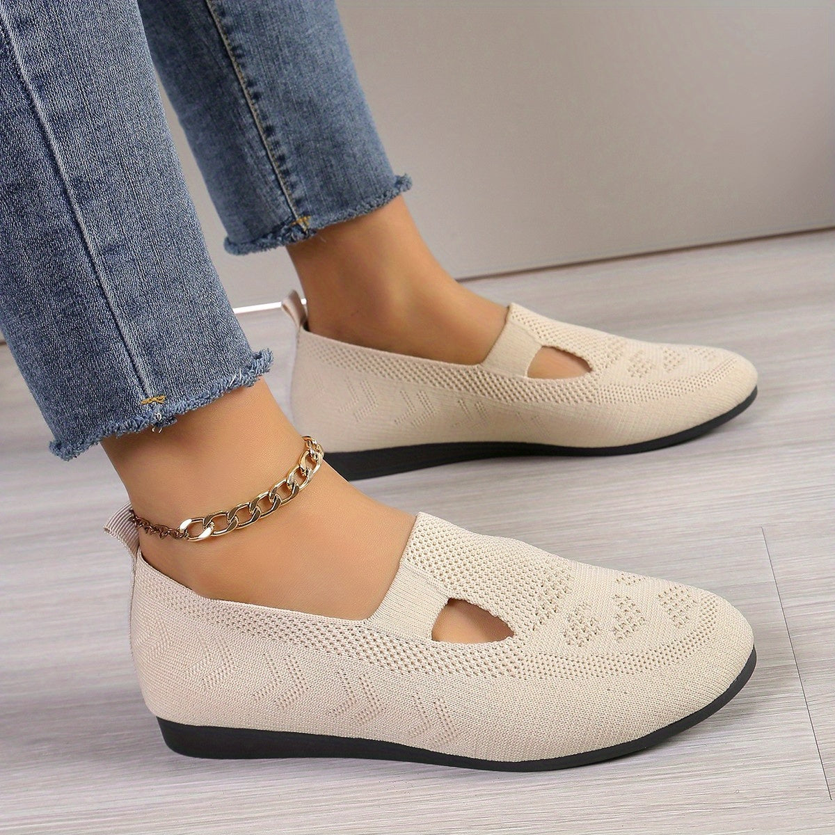 Women's Breathable Mesh Walking Shoes, Women's Casual Shoes, Casual Flat Shoes, Indoor/outdoor Cushioned Daily Shoes, Women Shoes, Sneakers