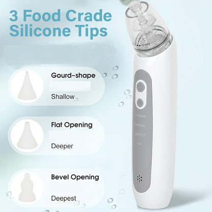 Electric Pore Vacuum - 3 Suction Levels and LED