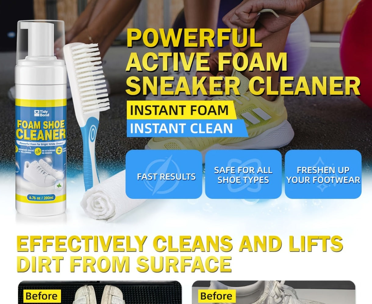 Shoe Cleaning Kit - Space-Saving