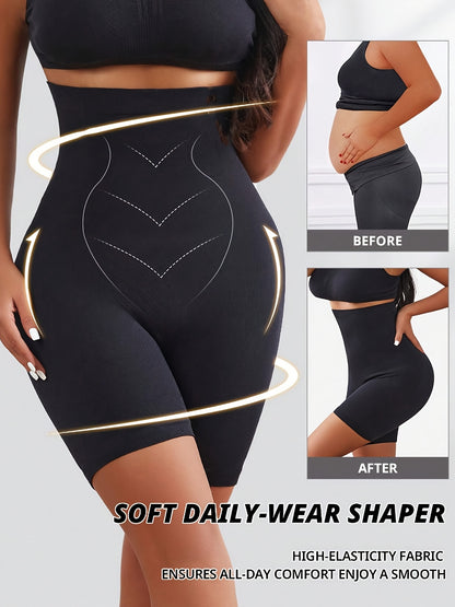 Plus Size Women'S Shaping Leggings Shaping Tummy-Control Shorts Shaping Underwear Leggings Plus Size Women'S Underwear