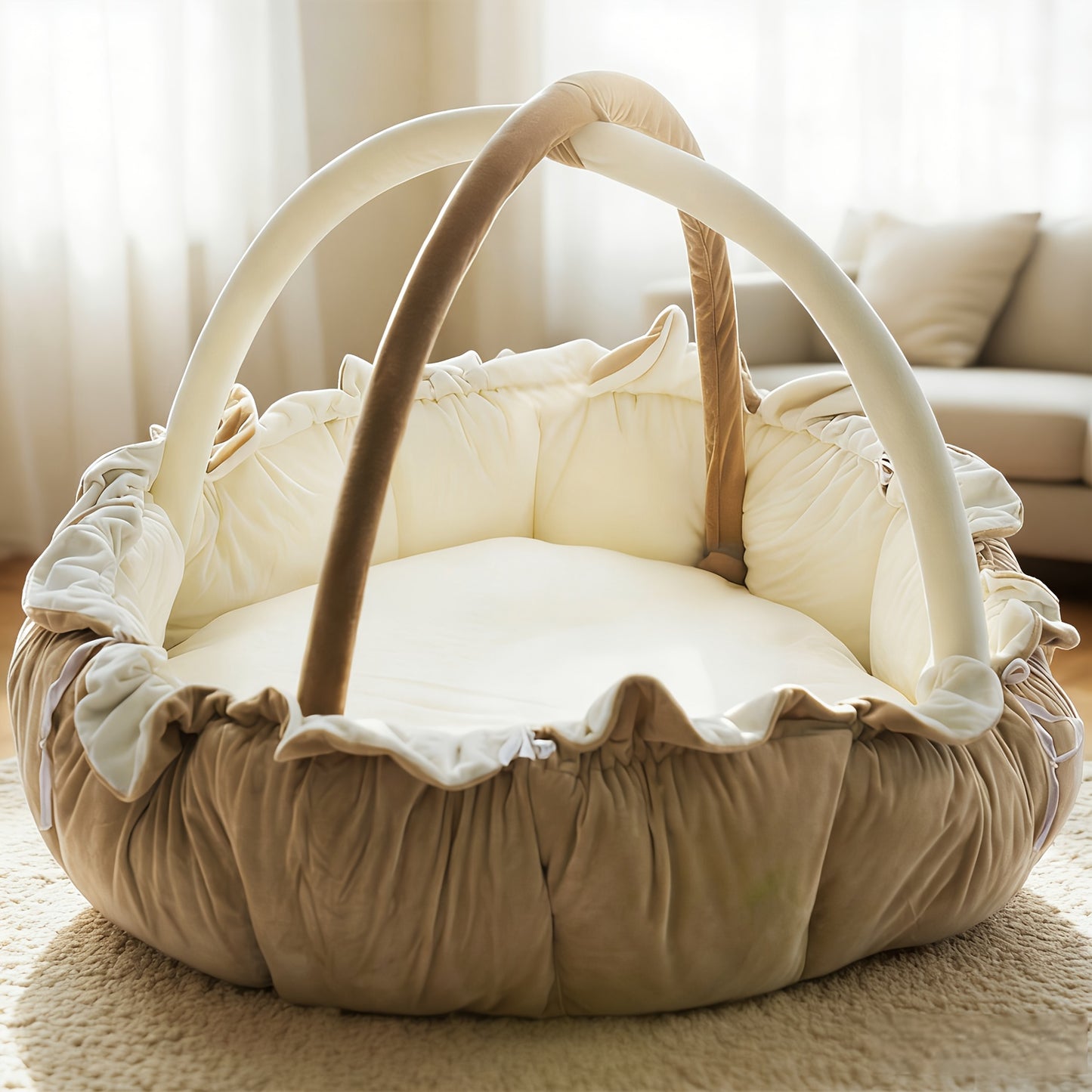 Baby Play Gym - 5-in-1 Thick Plush Mats