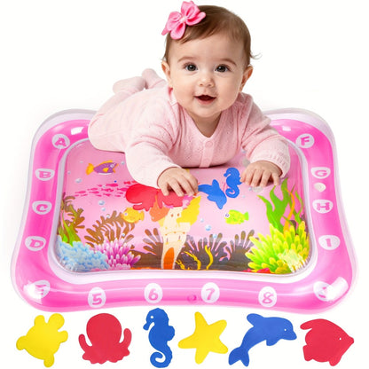 Baby Play Mat - Inflatable Dolphin Water Encourage