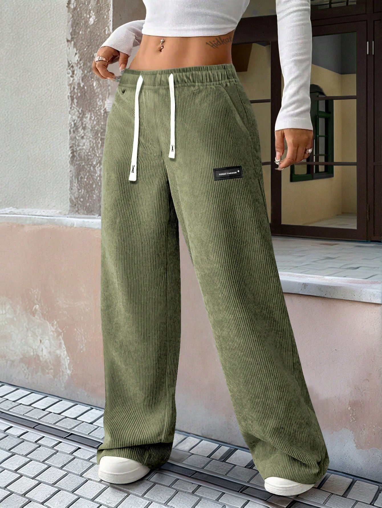 Women's Khaki Pants - product view 30