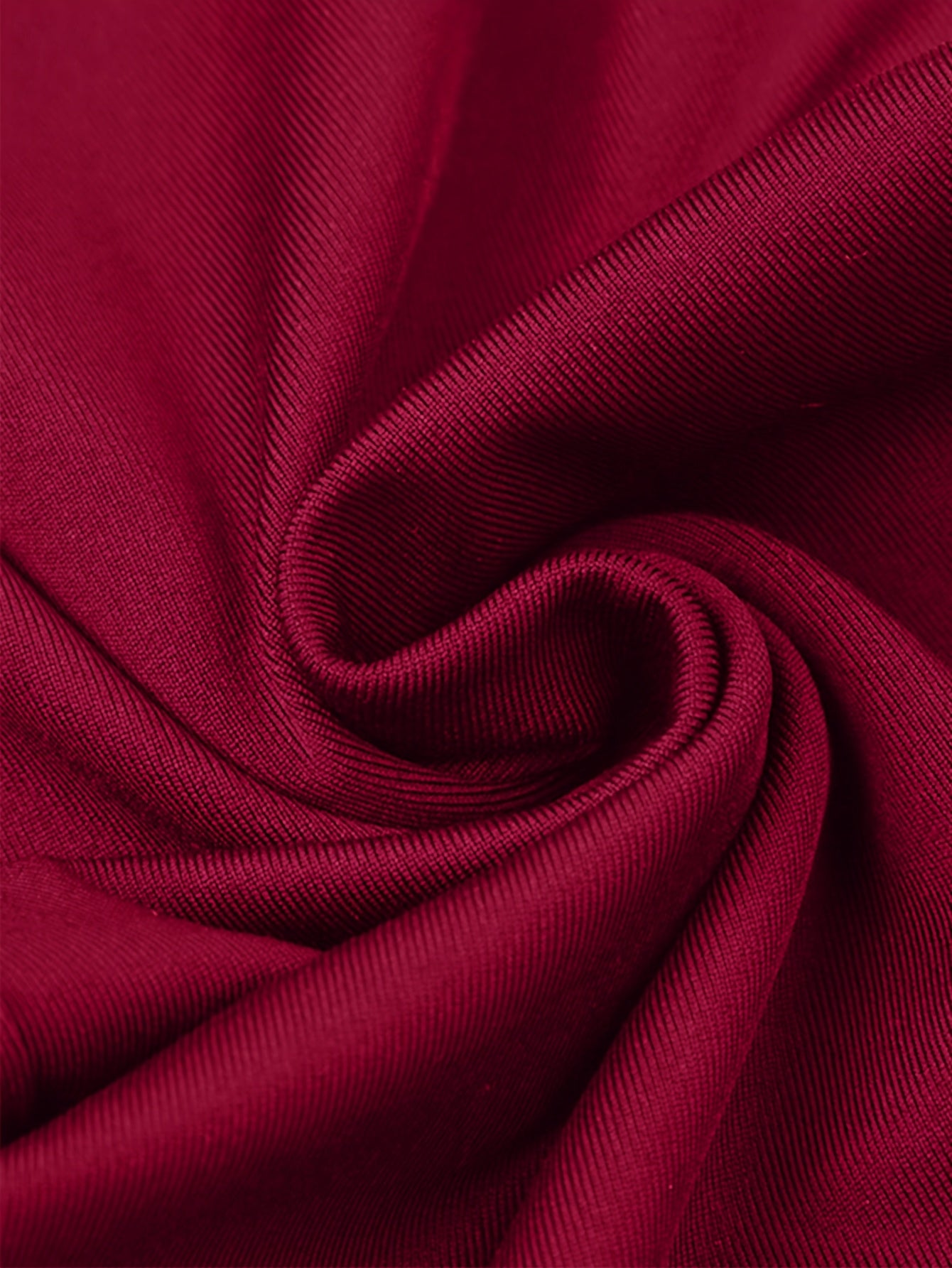 Women's Burgundy Polyester High-Waist Shorts - product view 20