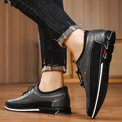 New Hand-Stitched Men's Outdoor Casual Shoe Slip-On Shoe Spring Low-Cut Breathable Plus Size Loafers，shoes for men
