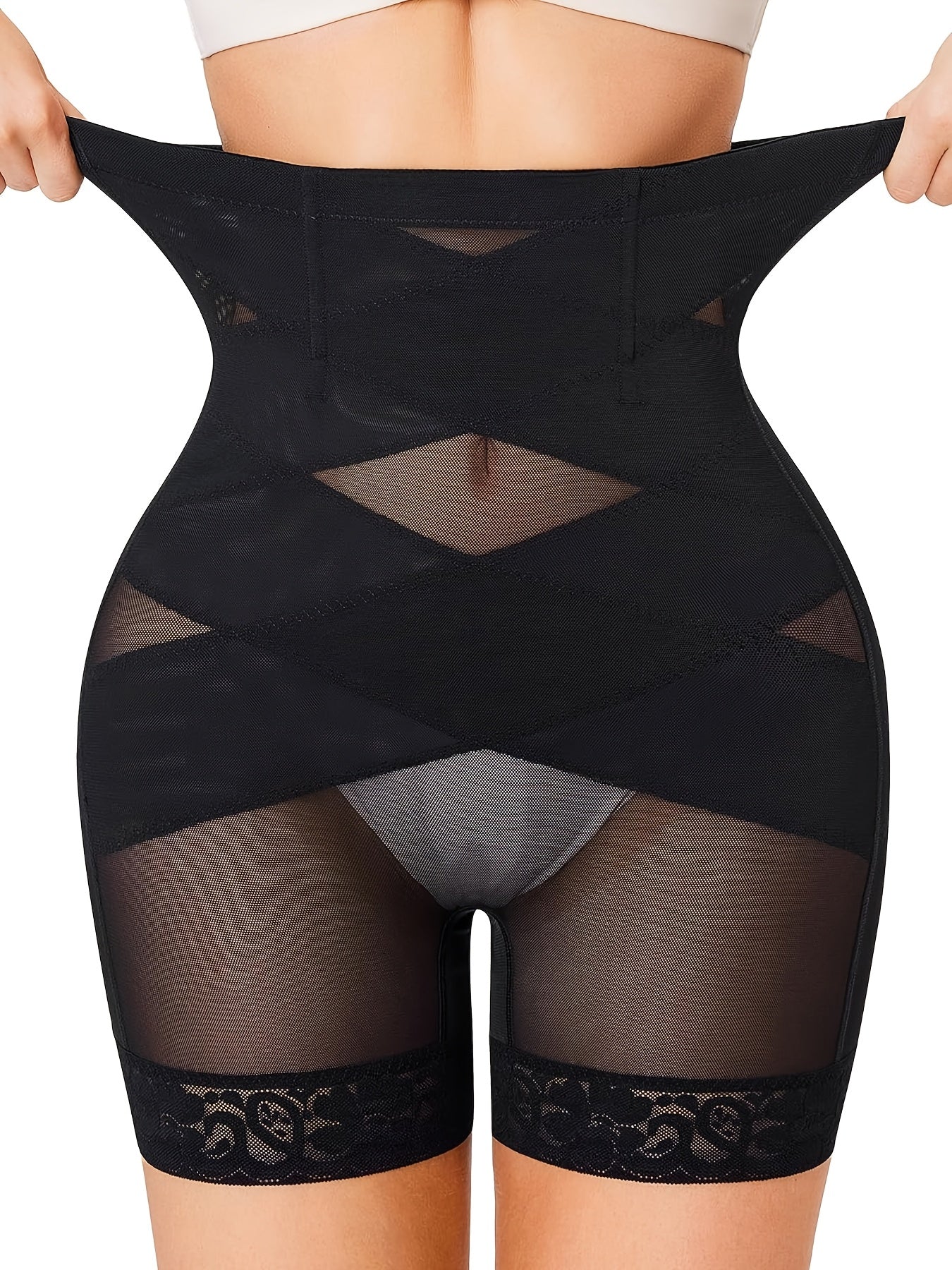 Tummy Control Body Shaper High Waisted Butt Lifting Panties Sport Shapewear Short