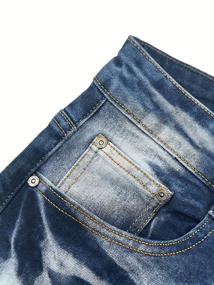 2-Pair Men's Slim Jeans, Stretch Comfort Fit, Vintage And Washed Denim Styles, Must-Have