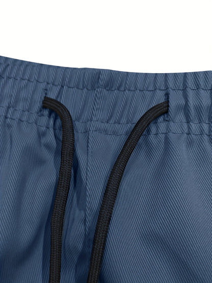 Men's Black Polyester Cargo Shorts - product view 31