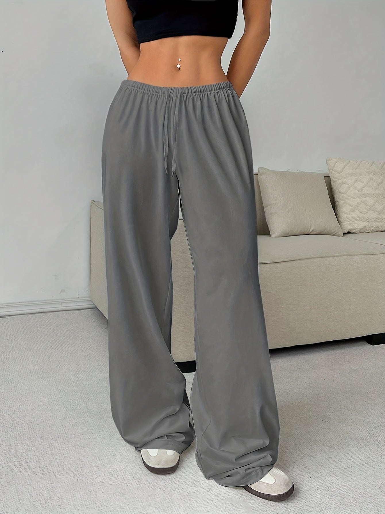 Simple, Soft And Comfortable Sweatpants, Loose Pants, New Must-haves
