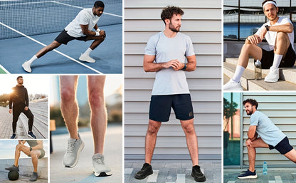 Men'S Wide Toe Casual Sneakers - Non-Slip, Shock-Absorbing, Lightweight, Breathable, And Comfortable for Everyday Wear