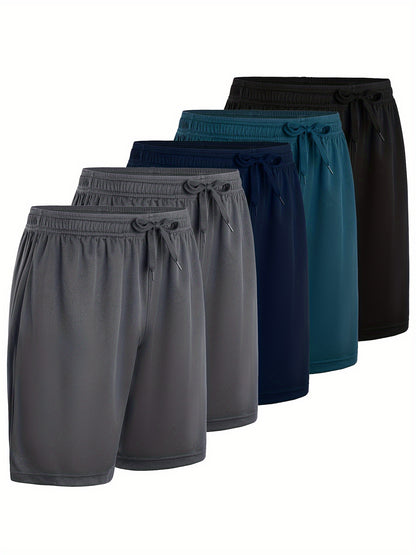 Men's Light Grey/dark Grey/navy Blue/2 Black Shorts - product view 22