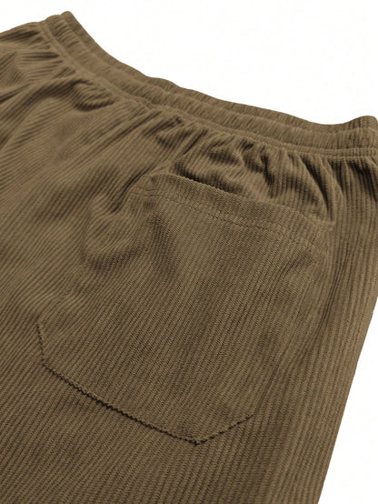 Women's Khaki Polyester Pants - product view 23