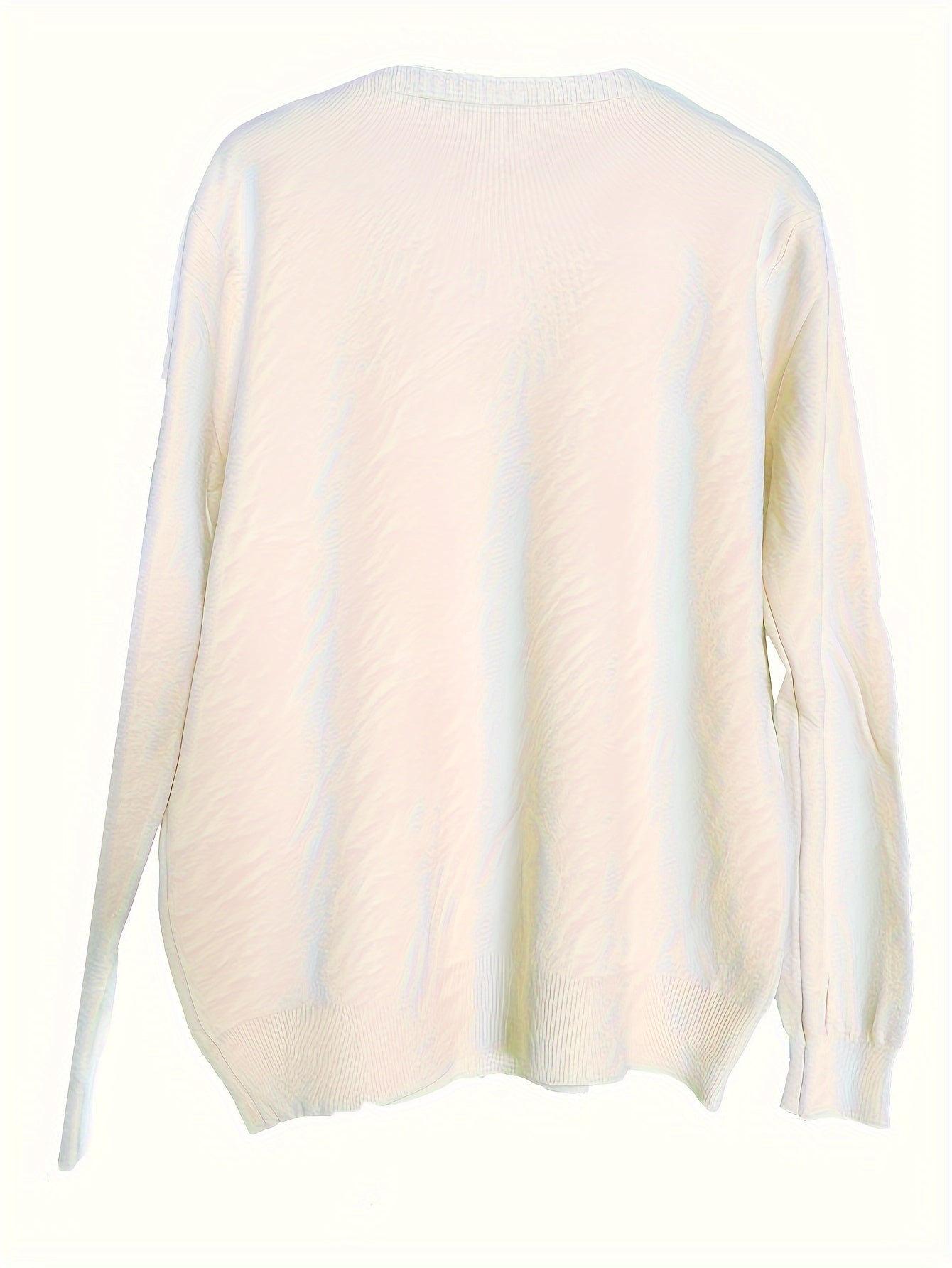 New Women's Solid Color V-Neck Knitted Base Sweater Pullover, Comfortable And Slimming Sweater For Autumn And Winter, Thin And Stylish Inner Layer, Suitable For Daily Wear