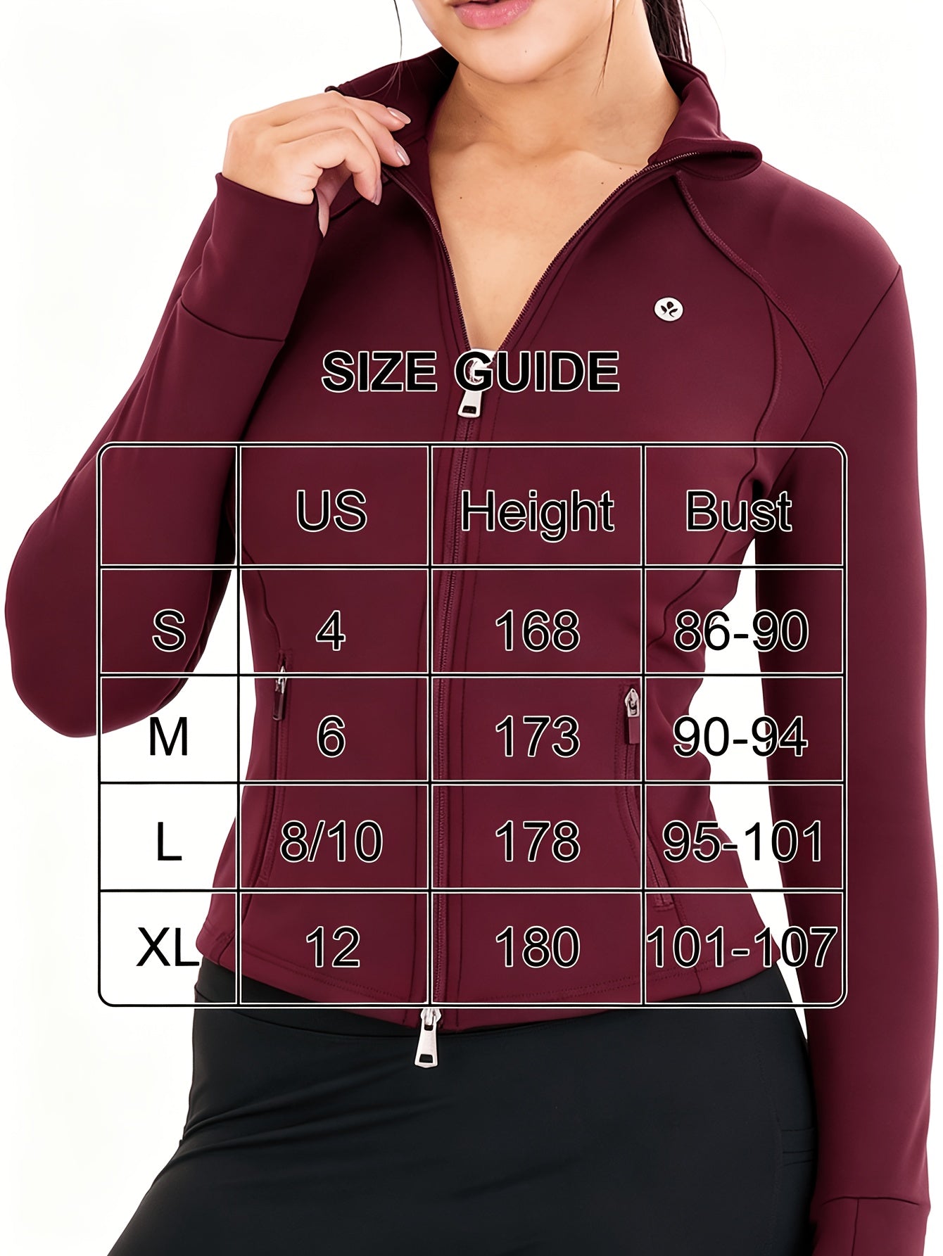 Workout Jackets for Women Full Zip Up Cropped Athletic Long Sleeve Lightweight Slim Fit Running Tops with Pockets