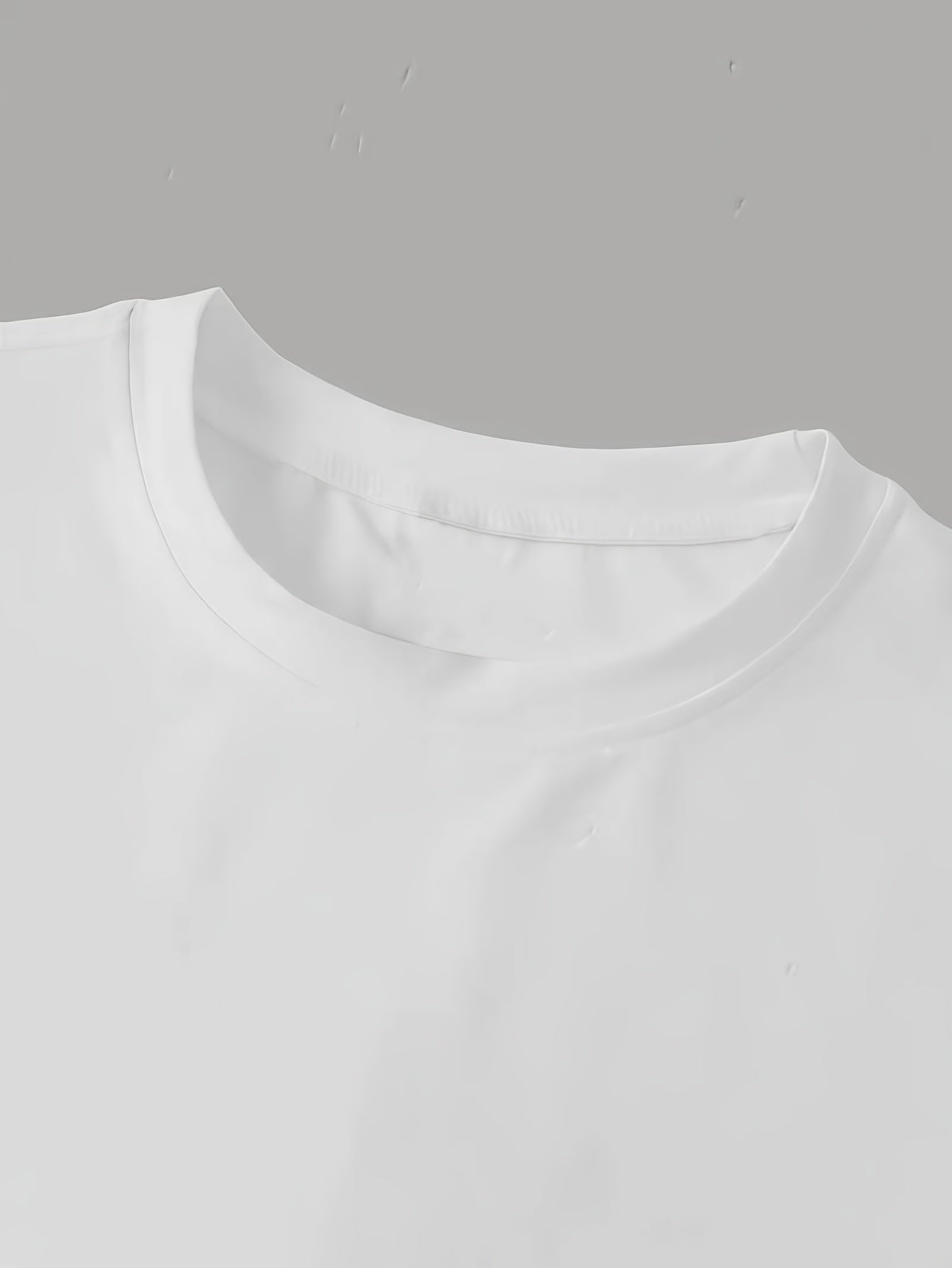 Fashionable Alphabet Cartoon Print Women's Round Neck T-shirt Has a Simple Design, Comfortable and Breathable, Suitable for Daily Casual Wear, Showing Natural and Elegant Style, a Must-have for Summer Parties, Local Delivery