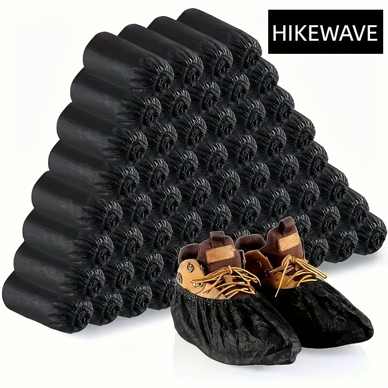 100pcs Disposable Anti-Slip Shoe Covers and Boot Covers, Suitable for Indoor/Outdoor Home, Office, Work, Travel, and Hotel Use, Hygiene Protective Supplies