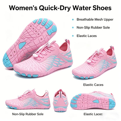 Women's Barefoot Shoes Women's Hiking Shoes Sports Outdoor Shoes Barefoot Hiking Shoes Breathable Light And Fashionable Bailan Beach Seaside