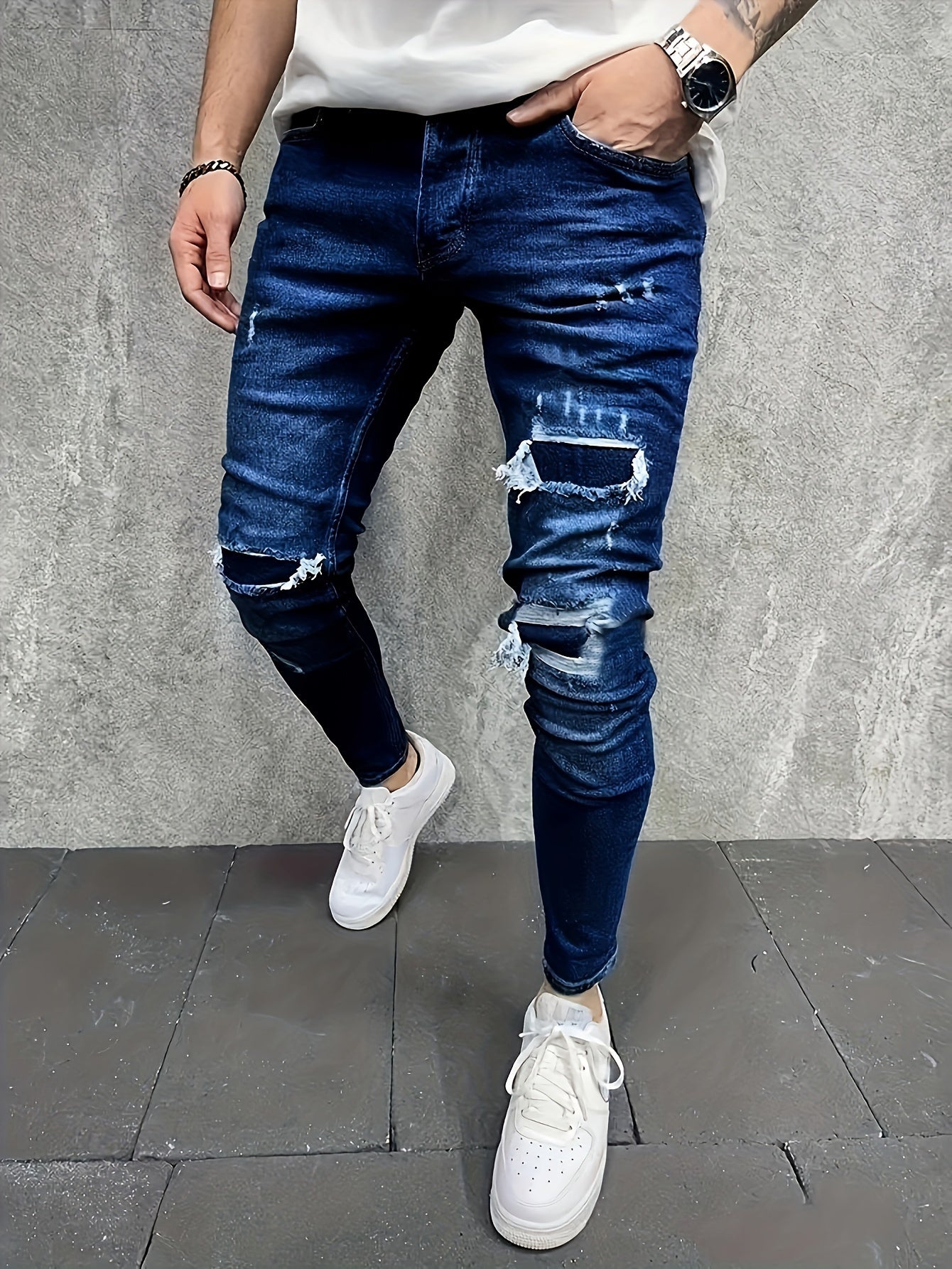 Men's Four-season Casual, Outdoor, Dating, Work, Business, Mature And Comfortable Jeans