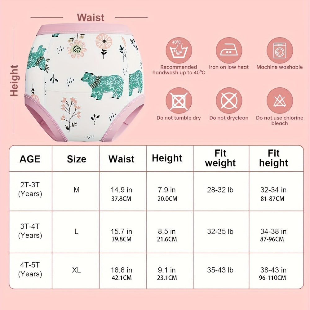Girls' Reusable Training Pants - Everyday Comfort 397925