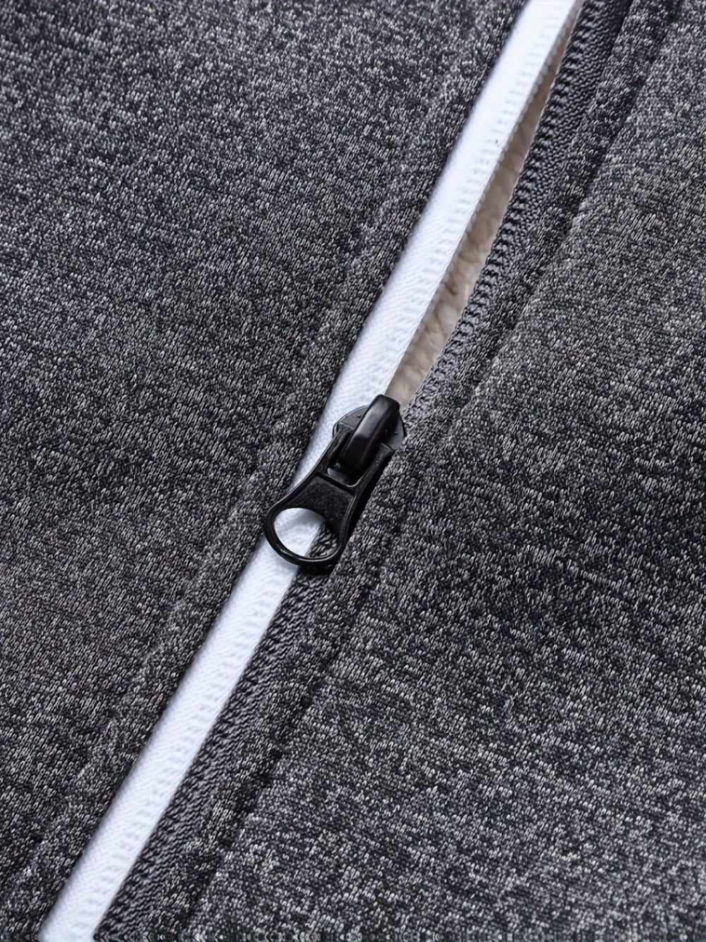 Men's Windproof Fleece Pullover Coat