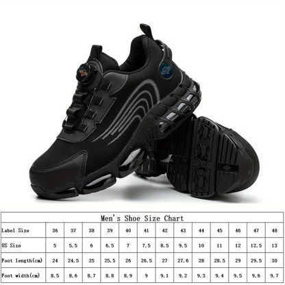 Men's New Fashionable Work Shoes, Puncture-resistant, Impact-resistant Safety Shoes, Sturdy And Durable, Lightweight Industrial Work Shoes