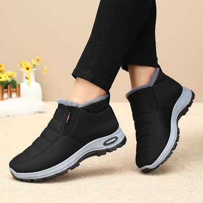 Winter Anti Cold Warm and Plush Snow Boots, Women' S Lightweight and Anti Slip Plush Warm Foot Shoes, Comfortable and Easy to Wear Wear-resistant Casual Shoes, Women Shoes