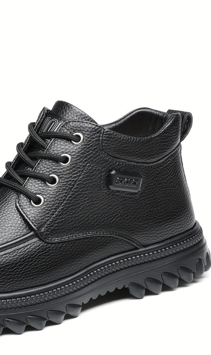 Men's Snow Boots - Non-Slip Sole Plush Lined for Cold Weather 546917