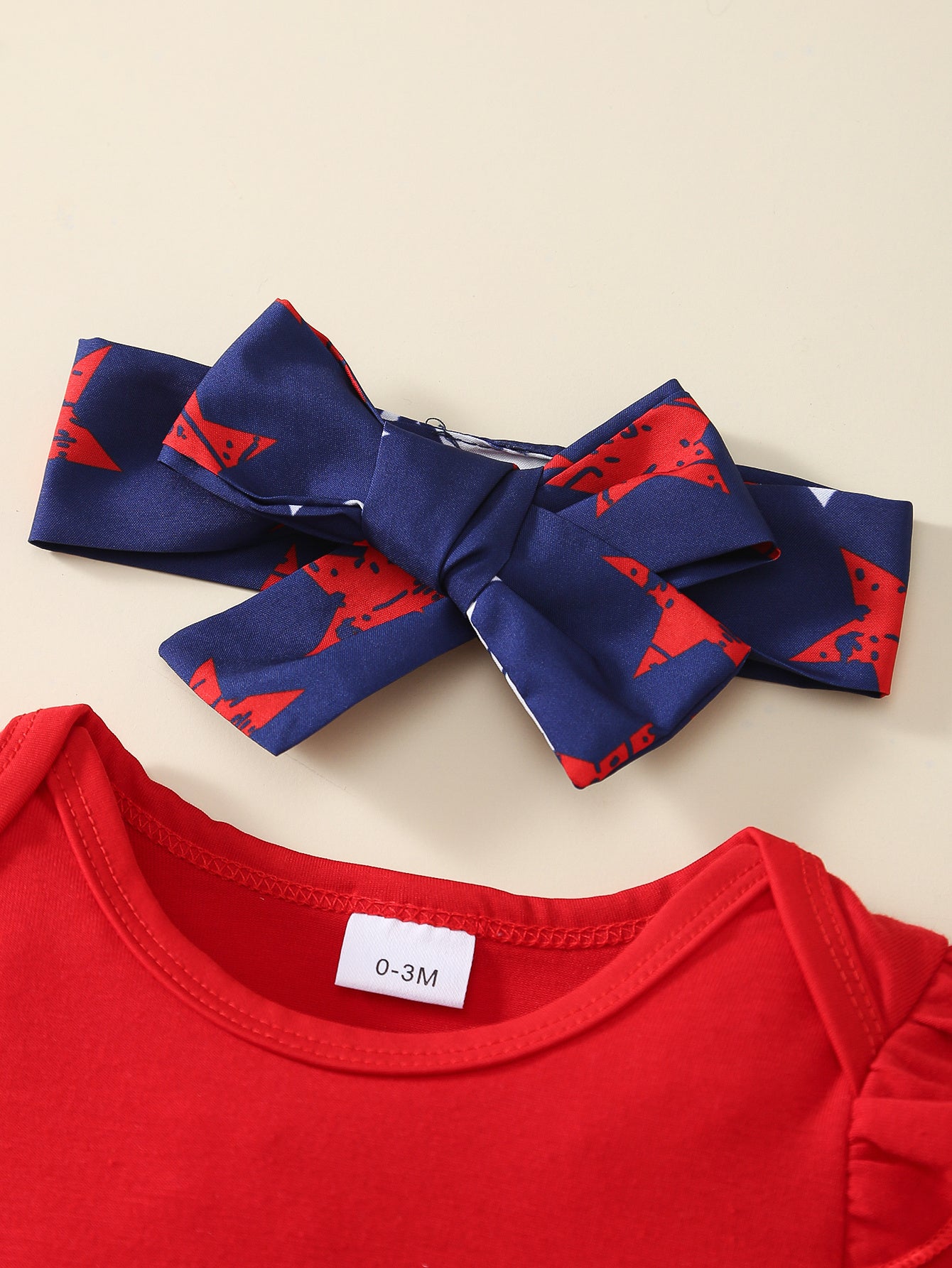 Girl Baby 4th of July Independence Day Outfit; Baby Girl Onesie and Romper Set Holiday Limited Edition, as a Gift, Perfect for Outdoor