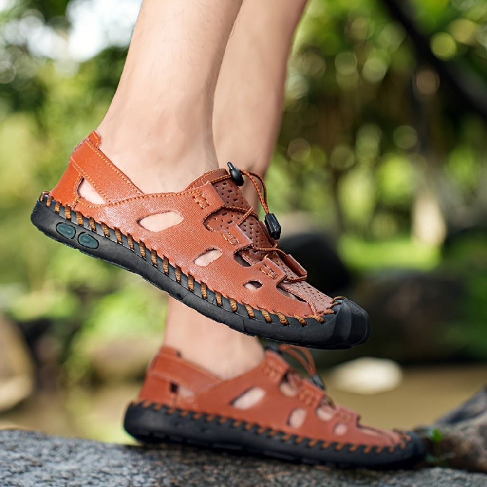 Men's Sneakers - Breathable Mesh Non-Slip Sole for Beach & Water 203429