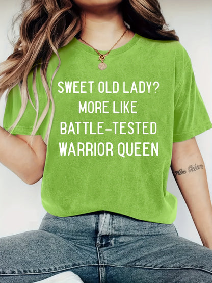 Plus Size - Plus Size - Plus Size Women'S T-Shirt Featuring a Comfy Round Neckline, Stylish Print, Perfect for Spring And Summer, Made from Soft And Cozy Fabric, a Must-Have for Fashion Lovers, Plus Size Top