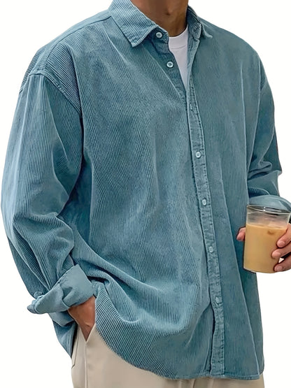 Men's Black Long-Sleeve Shirt - product view 20