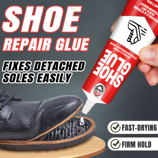 Powerful Shoe Repair Adhesive Flexible Adhesive for Sneakers, Running Shoes, And Leather Shoes, Specifically Designed to Repair Heels, Soles, And Other Areas. Shoe Repair Adhesive | Flexible Adhesive | Easy Application