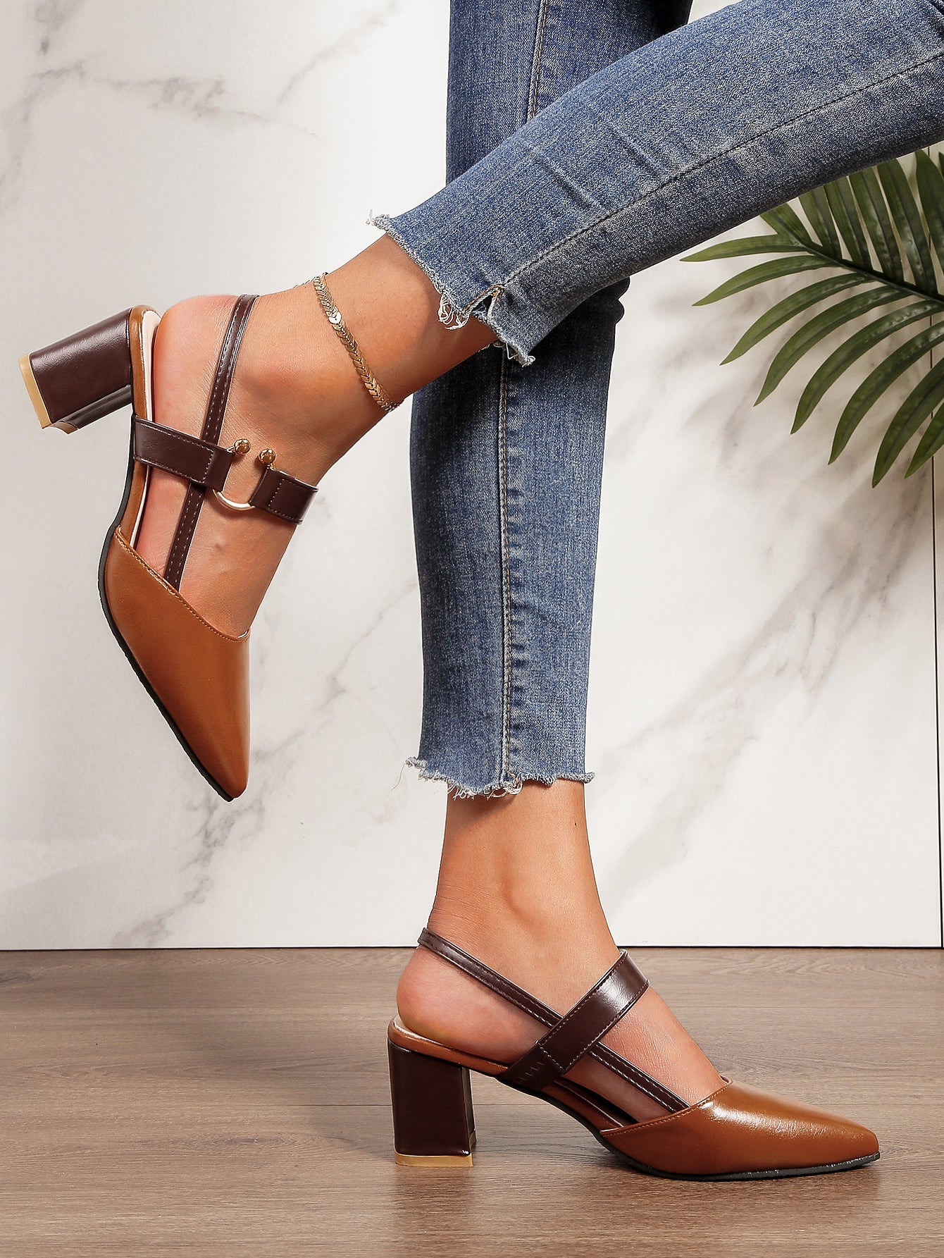 Women's Brown Dress - product view 15