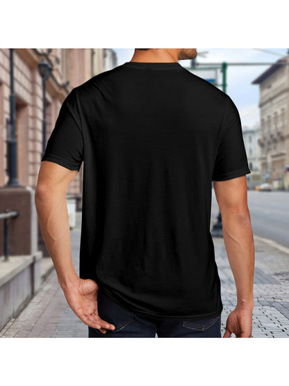 Funny Dog Dad Father's Day T Shirt Black Humorous Thanks Daddy Graphic Tee with Playful Dog Design Soft Breathable Fabric Regular Fit Short Sleeve Round Neck Perfect Gift for Dog Loving DaComfort Plus-size Summer Essentials, PLUS SIZE