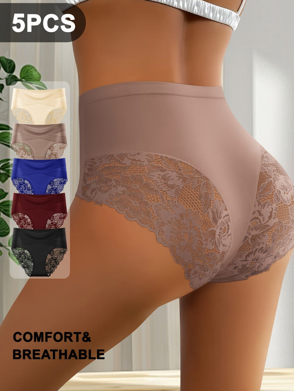 Women’s Briefs - Lace Detail Comfort