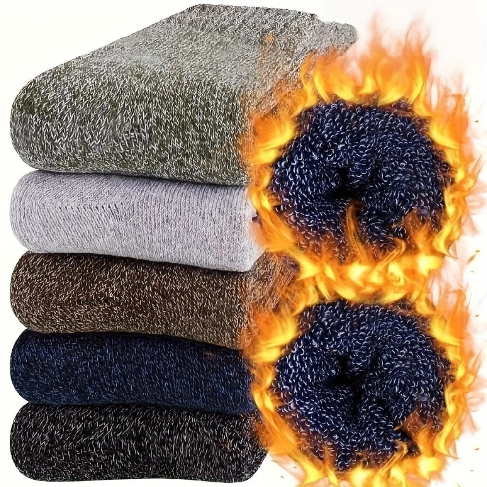 Men's Thermal Socks - 9-Pair Pack