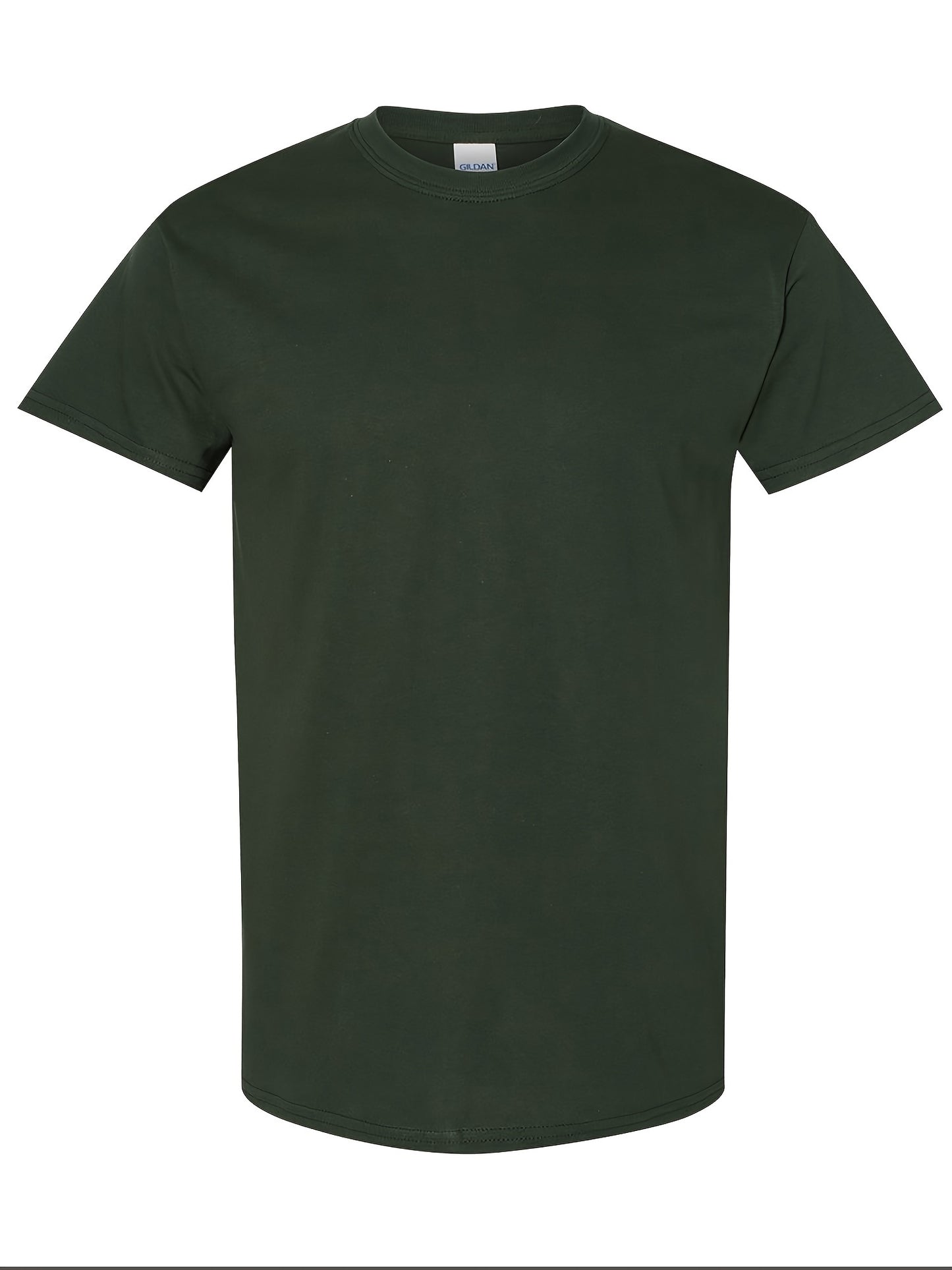 5pcs Men'S Fashion Sports T-Shirt, Summer Casual Stretch Crew Neck T-Shirt