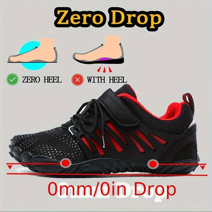Barefoot Shoes Men Wide Toe Box Zero Drop Water Shoes Men for Gym Workout Minimalist Weightlifting Cross-Trainer Running