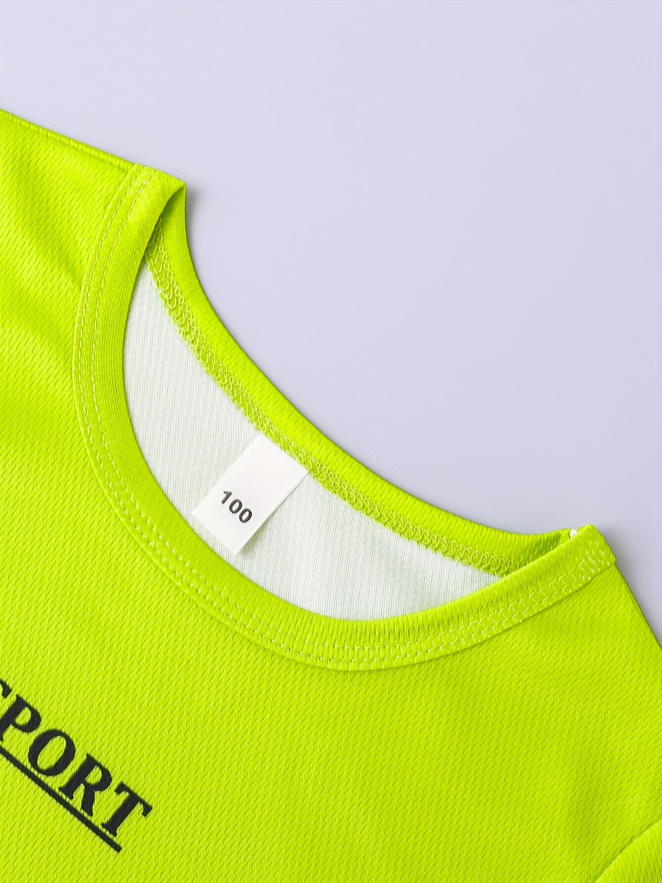 Boys Summer Casual Fashion Letter Sports Pattern Printed Mesh Quick-Drying Breathable Round Neck Short Sleeve T-Shirt and Shorts Casual Two-Piece Set, Lightweight Comfortable Breathable Trendy Versatile Clothing, Suitable Outdoor Sports