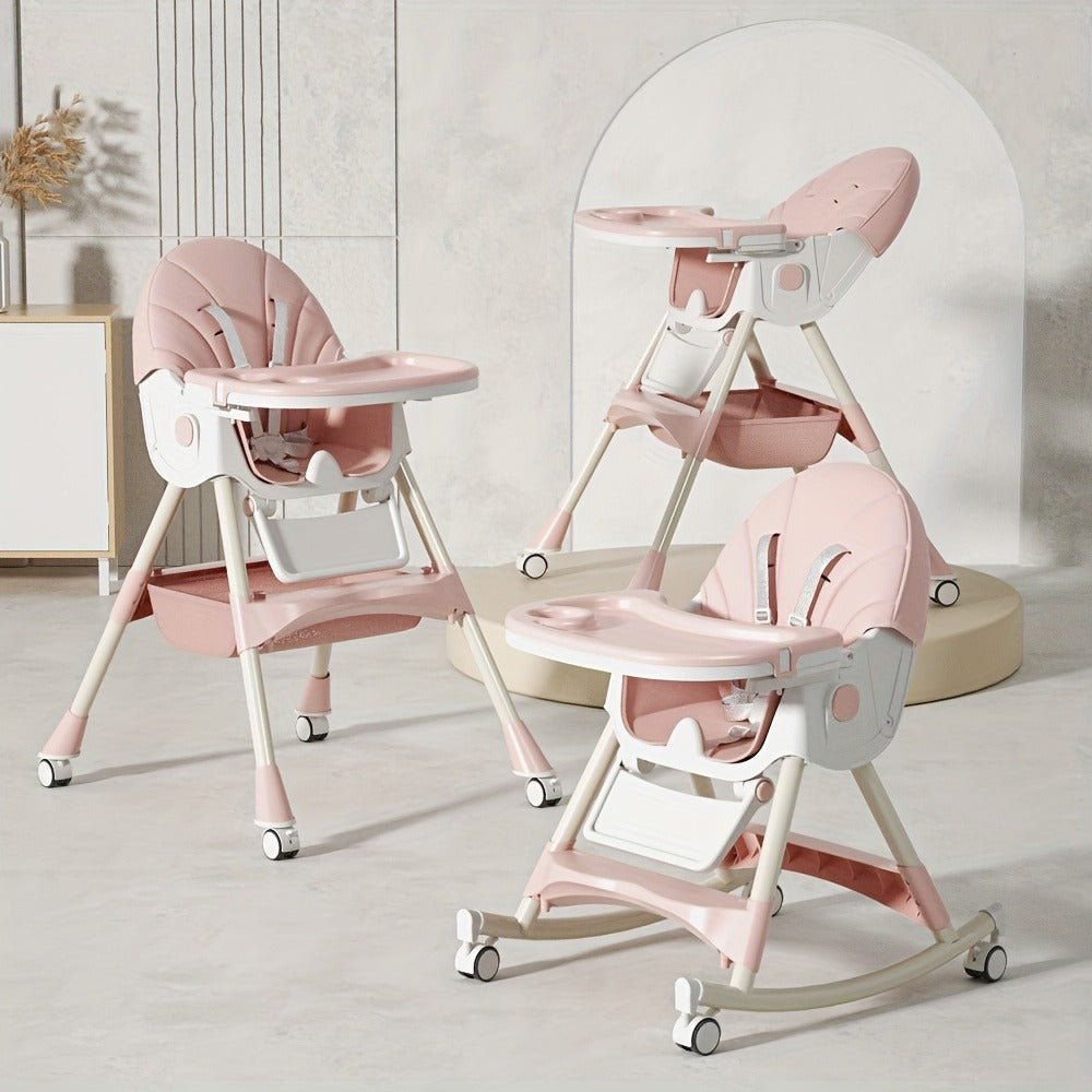 Convertible Baby High Chair - Adjustable Dining Rocker