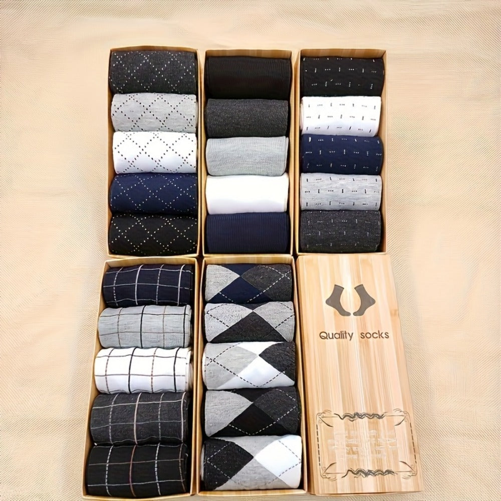 Men's Everyday Compression Socks - 5-Pair Pack