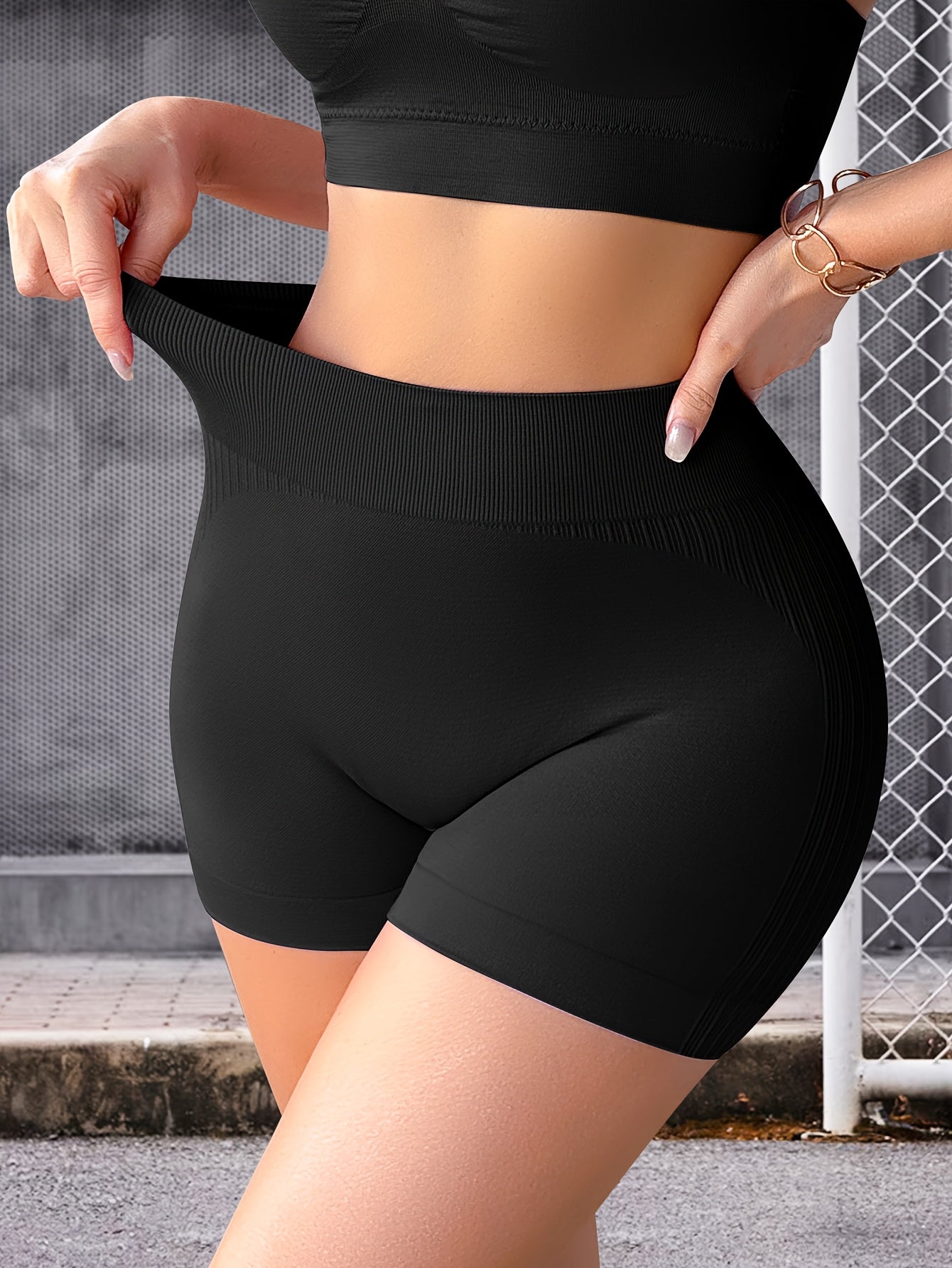4-Pack Women'S Seamless Sports Shorts - Soft, Breathable, And Comfortable Boxer-Style Safety Underwear For Daily Wear And Light Workouts